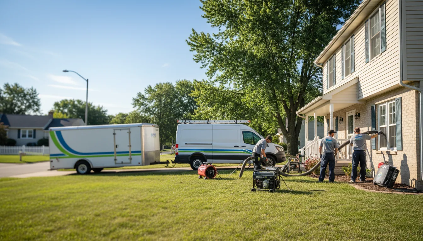 Flooded Basement Restoration And Cleanup With Repair in Geneva, IA near me